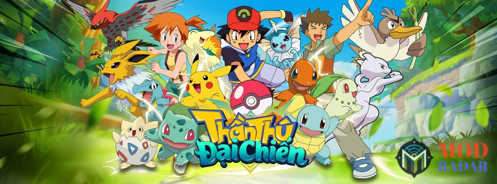 Thần Thú Đại Chiến MOD APK là tựa game chiến thuật Pokemon