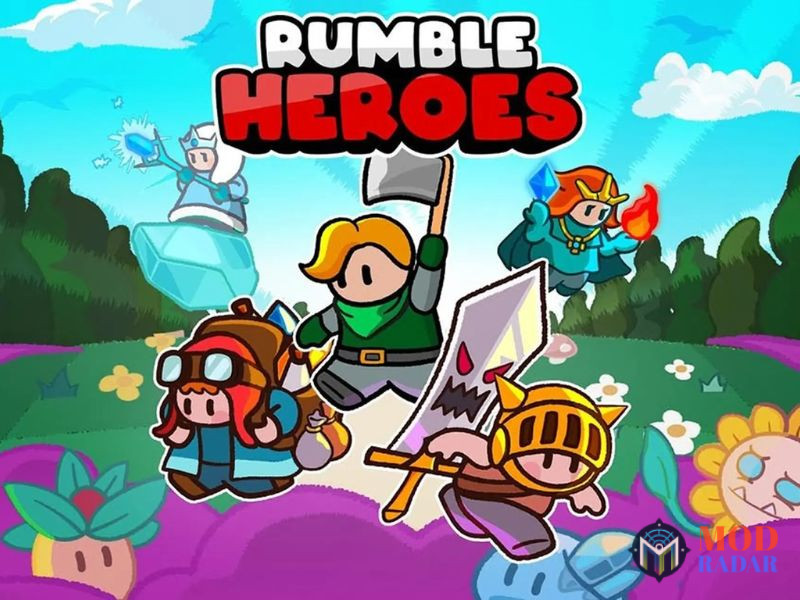 thong tin ve rumble heroes mod Tải Rumble Heroes MOD APK ( Menu, Bất Tử, Vô Hạn Tiền) v2.2.113 Thông Tin Về Rumble Heroes Mod