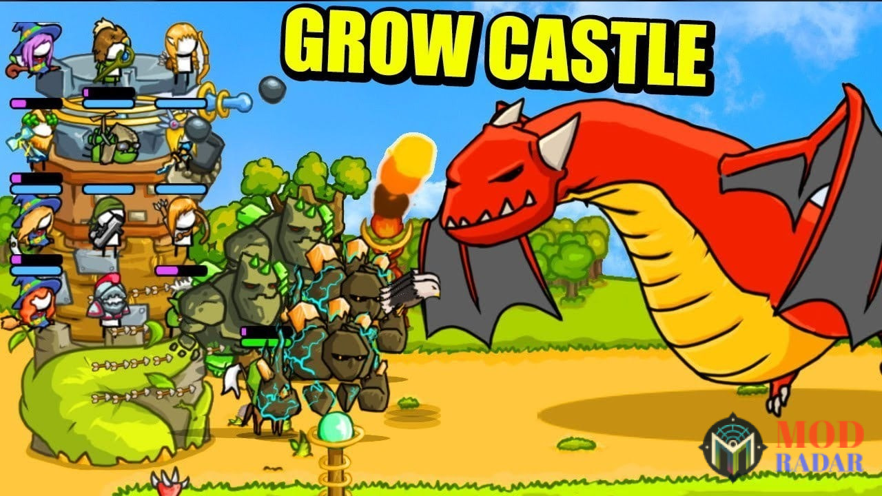 Tìm hiểu về game Grow Castle Mod 