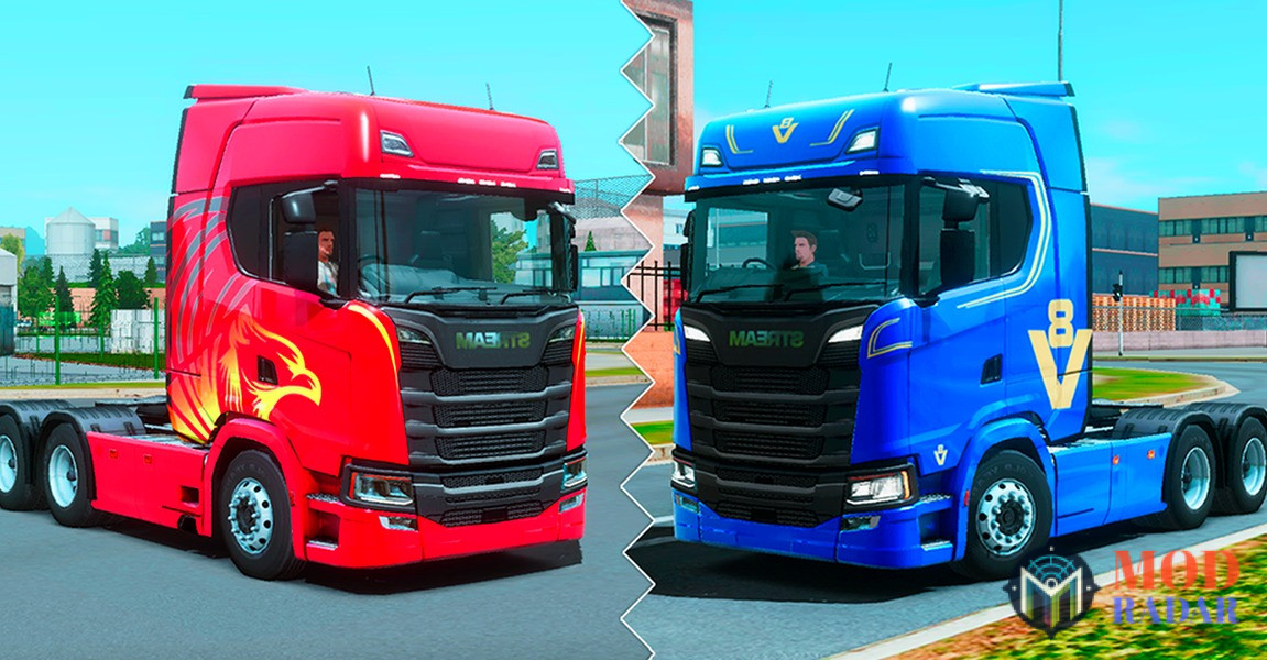 Tính năng Mod mở khóa tất cả các loại xe tải của Truckers of Europe 3