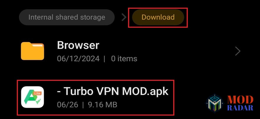 instal turbo vpn mod apk