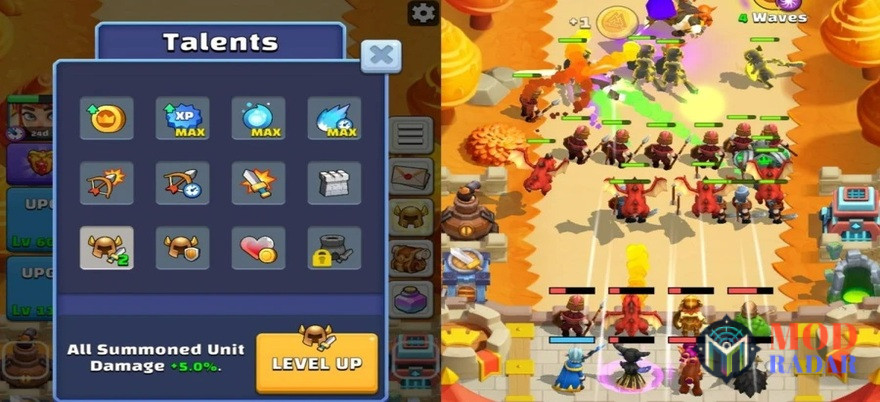 talent wild castle mod apk