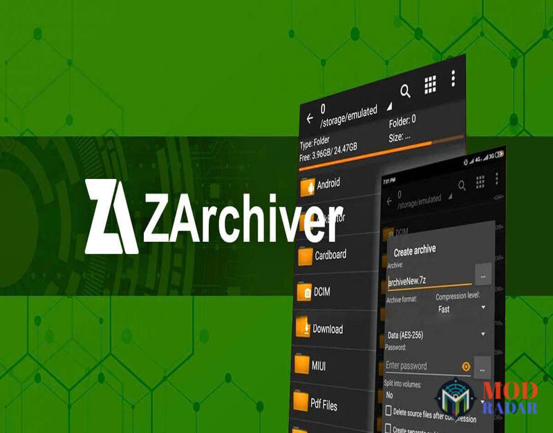 Giới thiệu về ZArchiver Apk miễn phí cho Android