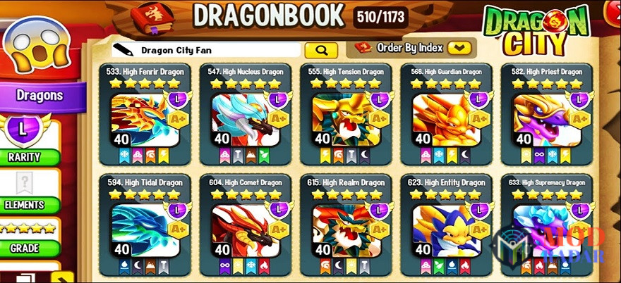 5 Naga Paling Kuat dan Langka di Dragon City Mod APK