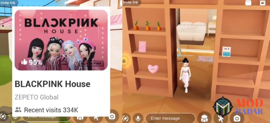 BLACKPINK House Zepeto Mod Apk