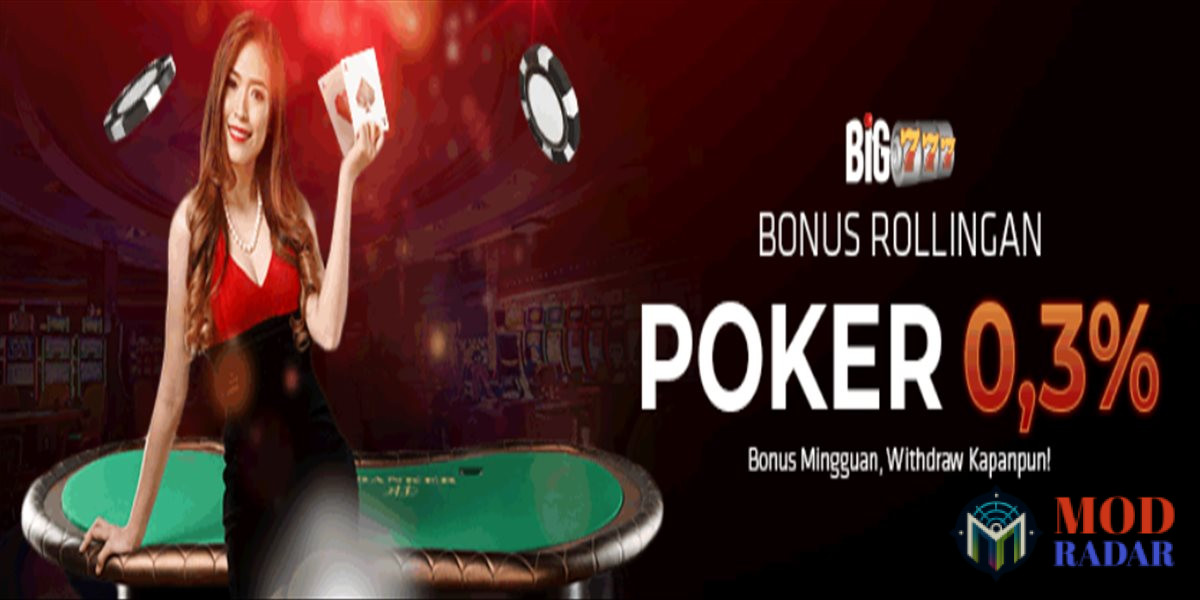 Big777 - Bonus Rollingan Poker