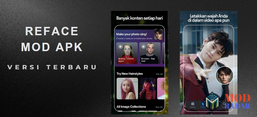 Buat konten lebih mudah dengan Reface Mod Apk