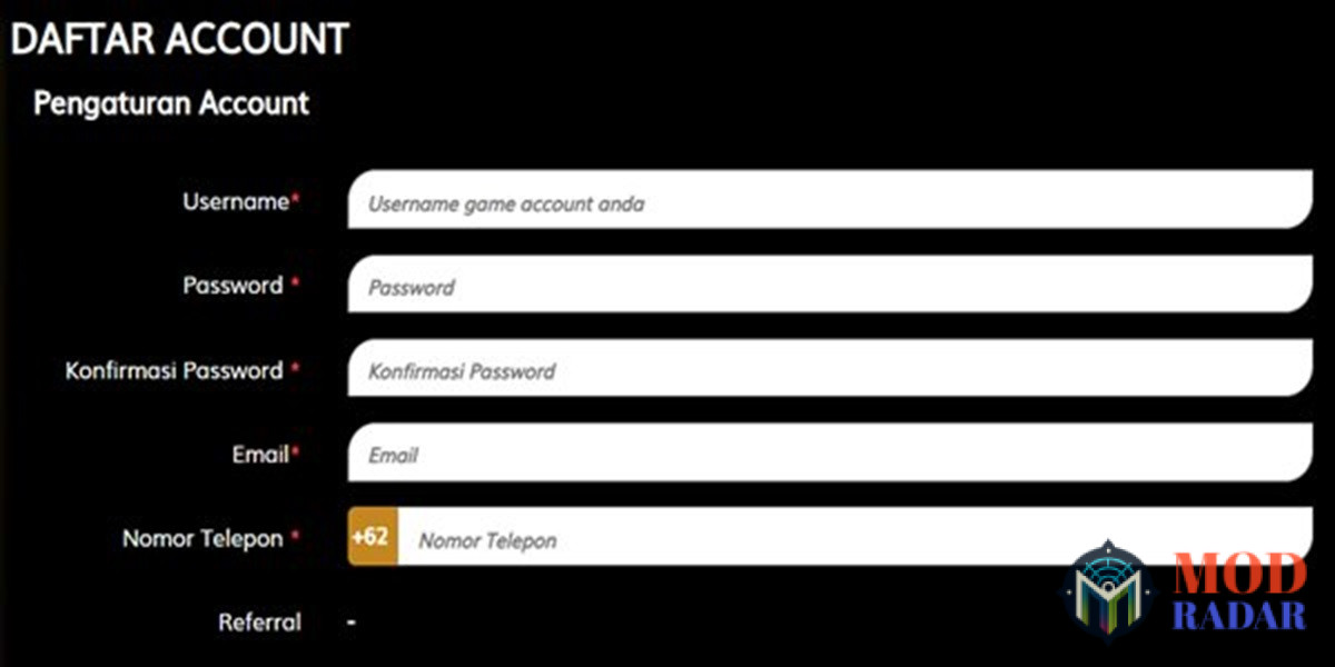 Cara Daftar Sumatra Bet Form 1