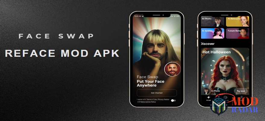 Cobain fitur tukar wajah Reface Mod Apk