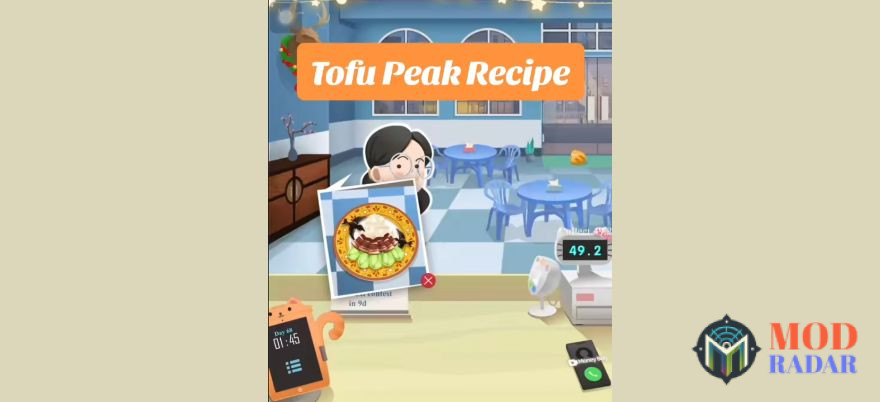 Cooking Papa Mod Apk, Resep Tofu Peak