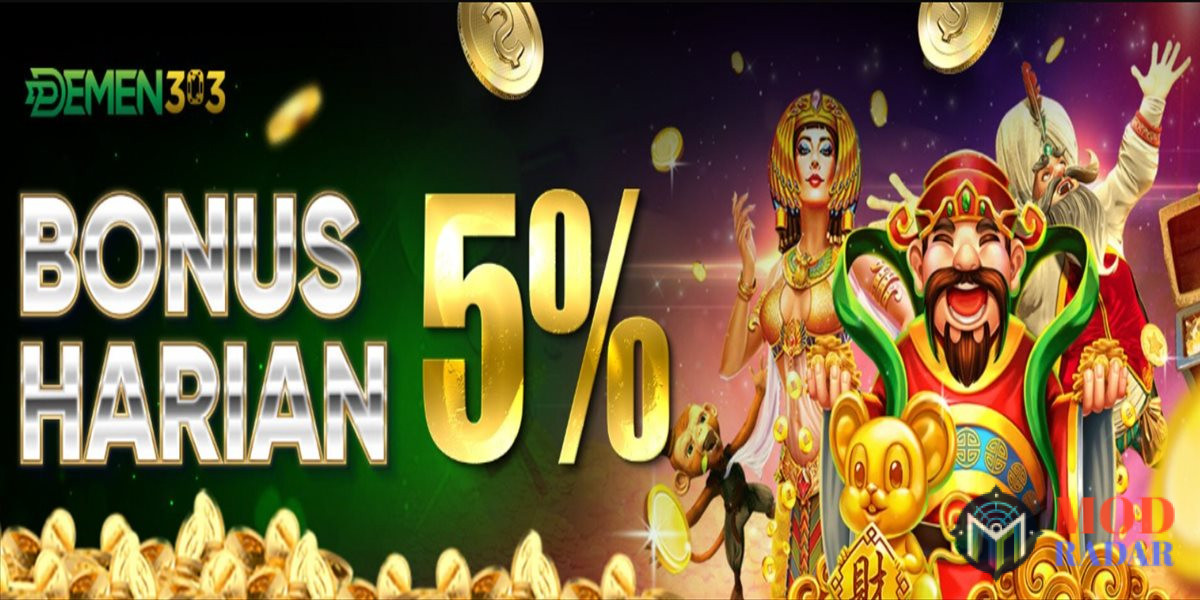 Demen303 Bonus Harian 5%