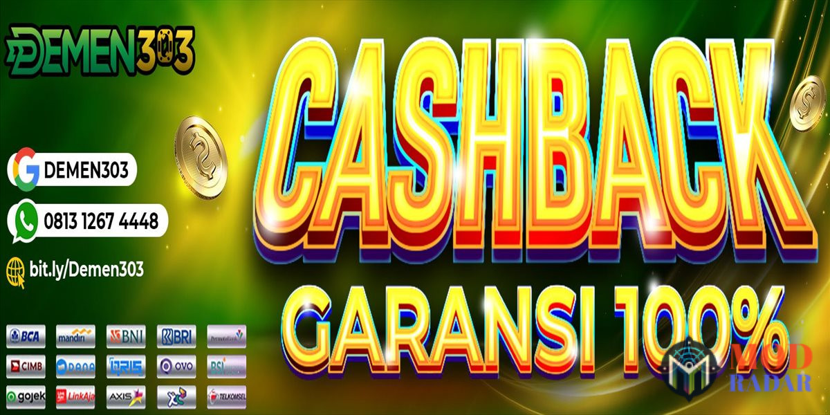 Demen303 Cashback Garansi 100%