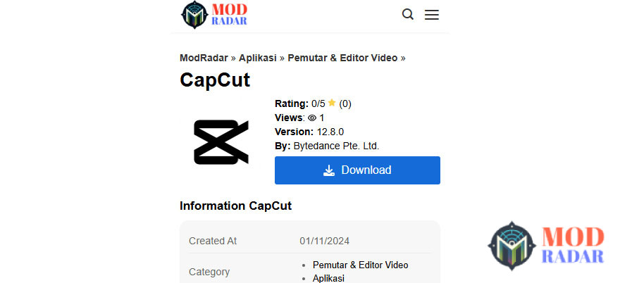 Download Capcut Mod Apk