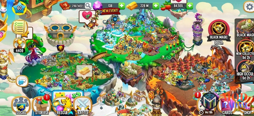 Dragon City Mod APK Unlimited Money and Gems 2023 Emang Beda, ya