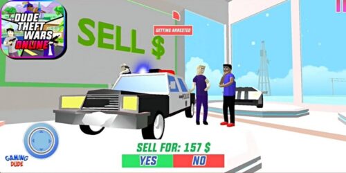 Dude Theft Wars Mod APK Activity