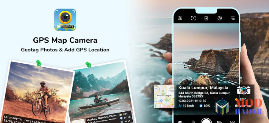 Penjelasan GPS Map Camera Mod Apk