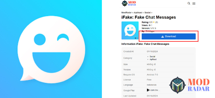 Download Ifake Mod Apk