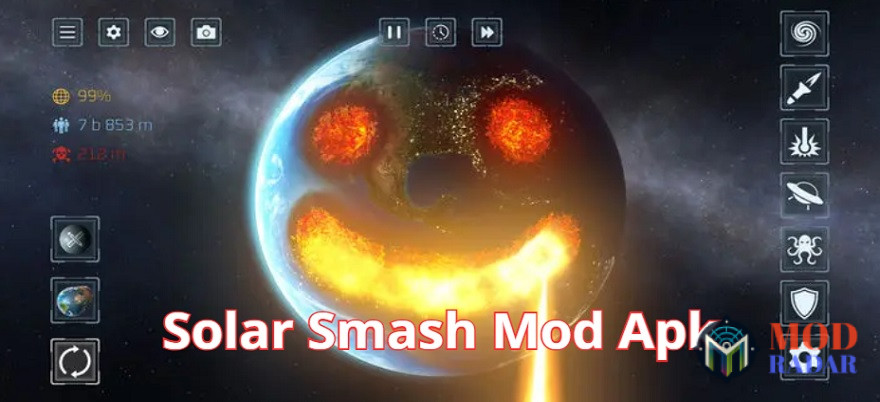 Keren banget nih Solar Smash Mod Apk