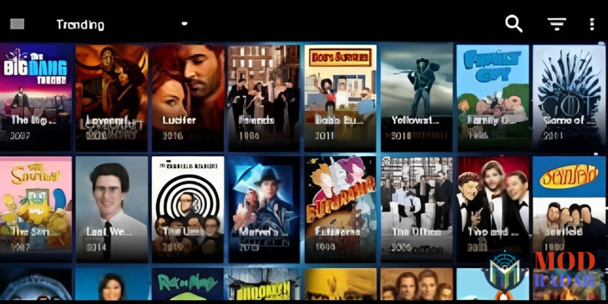 Libary of movies are all in Dooflix APK