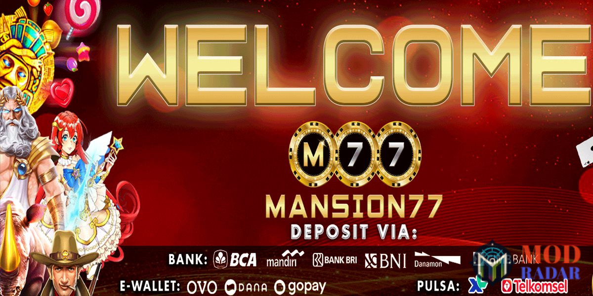 MANSION77 punya welcome bonus menarik