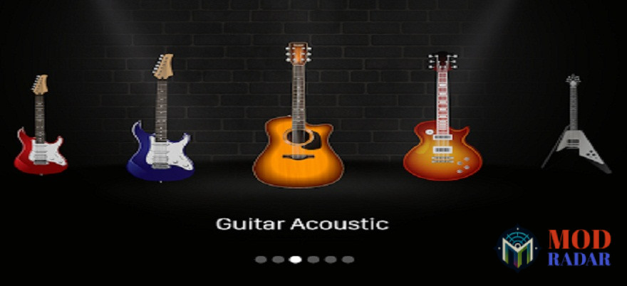 Pilihan Gitar di Real Guitar Mod Apk