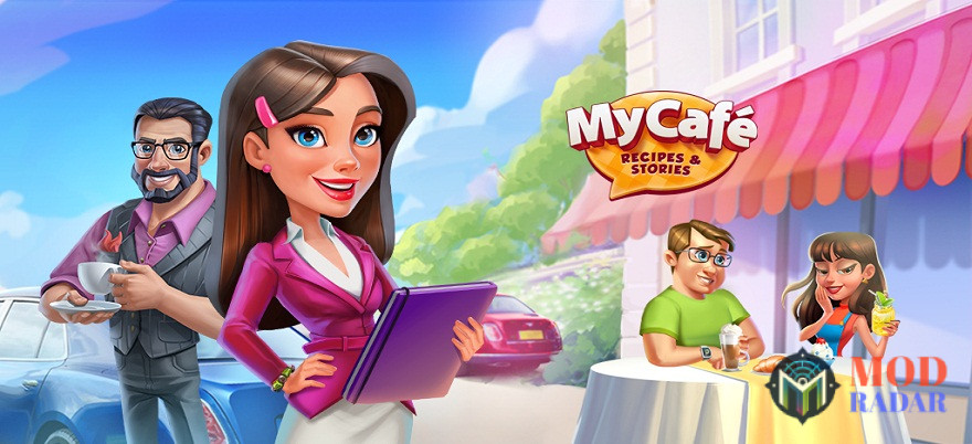 Tampilan Awal My Cafe Mod Apk