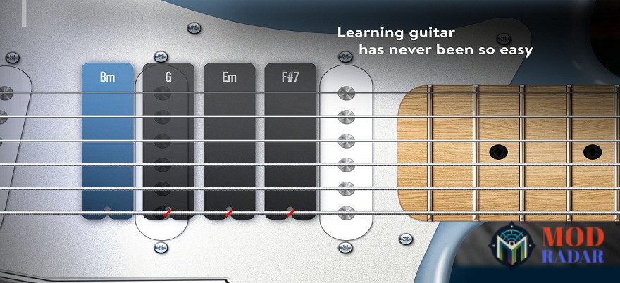 Tampilan Awal Real Guitar Mod Apk