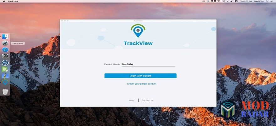 homepage TrackView APK