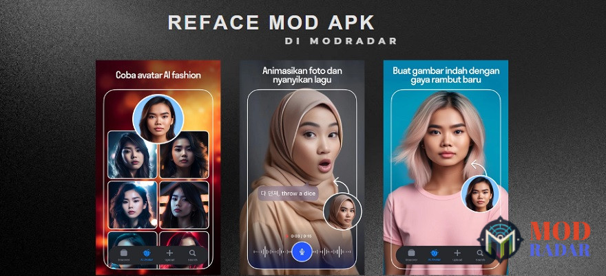 Unduh Reface Mod Apk versi terbaru yang kamu cari