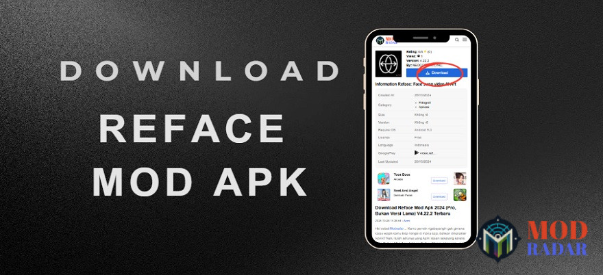 Unduh sekarang Reface Mod Apk