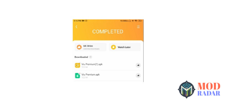 Unduhan Viu Mod Apk telah selesai
