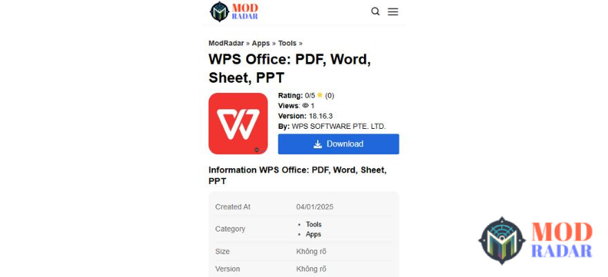 WPS Office Mod APK Download