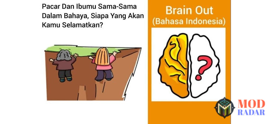 Soal level 30 di Brain Out Mod Apk