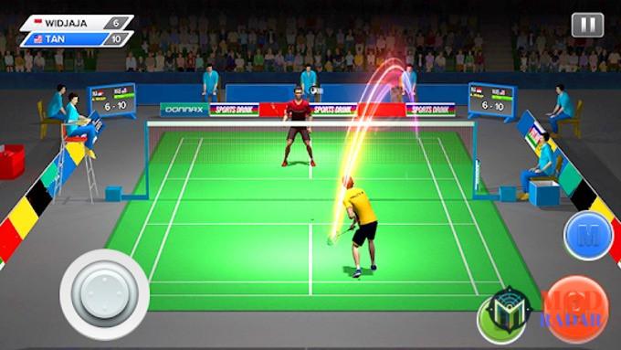 Điều khiển đơn giản hack Badminton League