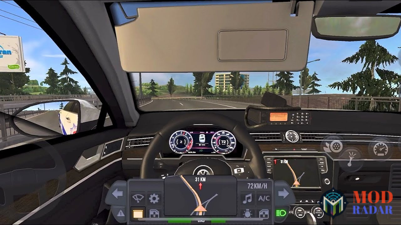 Điều khiển xe tải trong Truck Simulator: Ultimate Mod APK 1.3.5