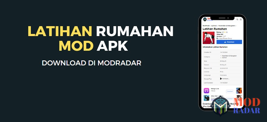 download Latihan Rumahan Mod Apk versi paling baru