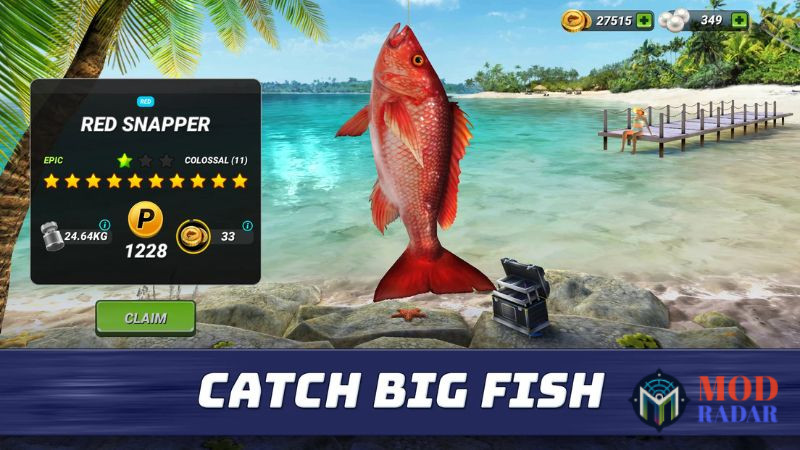 fishing clash hanh trinh cau ca bat tan voi dung cu hien dai Tải Hack Fishing Clash Mod APK (Vô Hạn Tiền, Câu Cá Tự Động) v1.0.445 Fishing Clash Hành Trình Câu Cá Bất Tận Với Dụng Cụ Hiện Đại