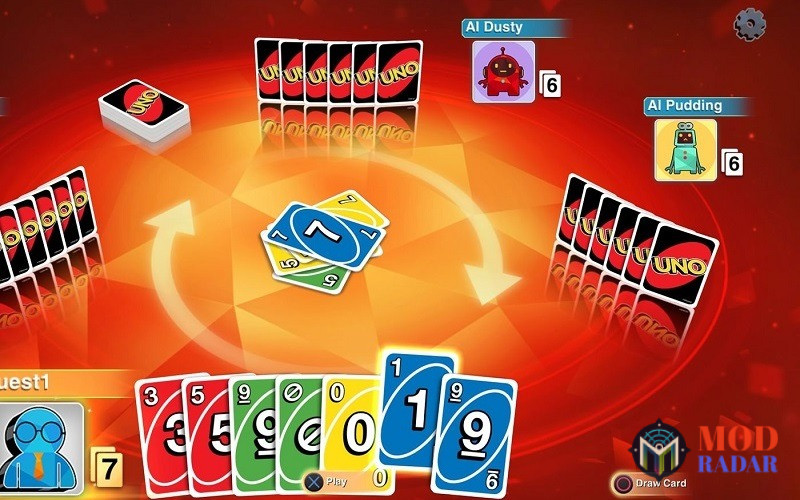 Ghi nhớ bài của đối thủ khi chơi Game UNO