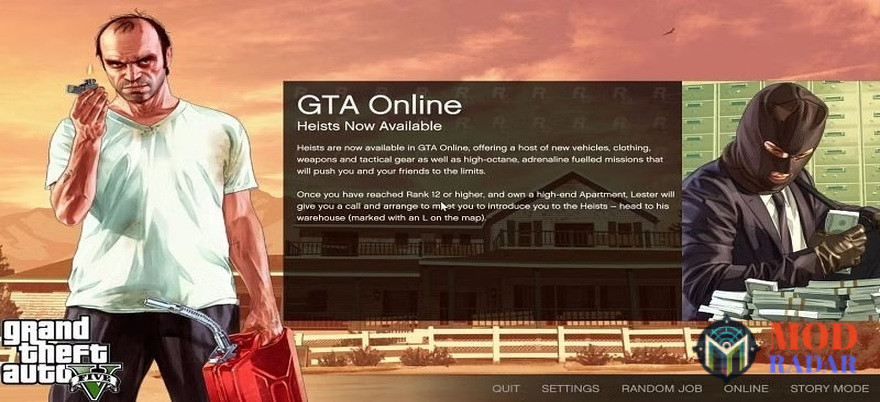 homepage gta 5 mod apk