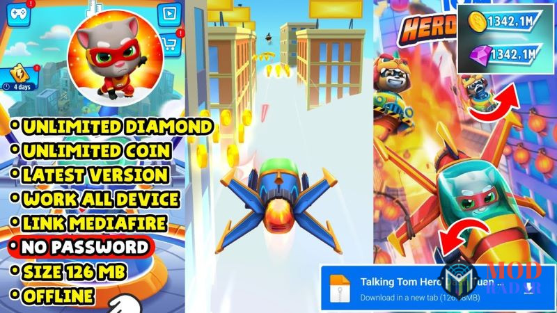 Hack Tom Hero full tiền, kim cương