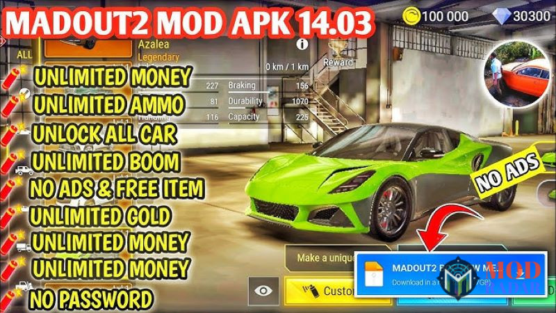 Hướng dẫn cách tải Hack MadOut 2 14.03 chi tiết