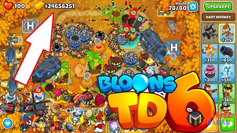 Khám Phá Tựa Game Bloons TD 6 V2.8.0