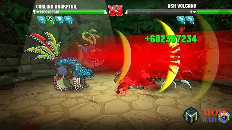 GamePlay độc đố của Hack Mutant Fighting Cup 2