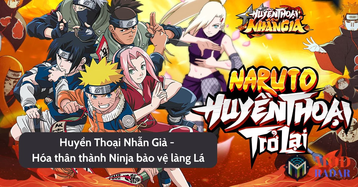 Khám phá tựa game hack Huyền Thoại Nhẫn Giả 1.0.2