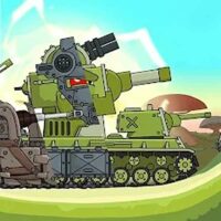 Logo Hack Tank Combat War Battle