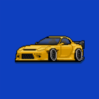 Logo Pixel Car Racer MOD