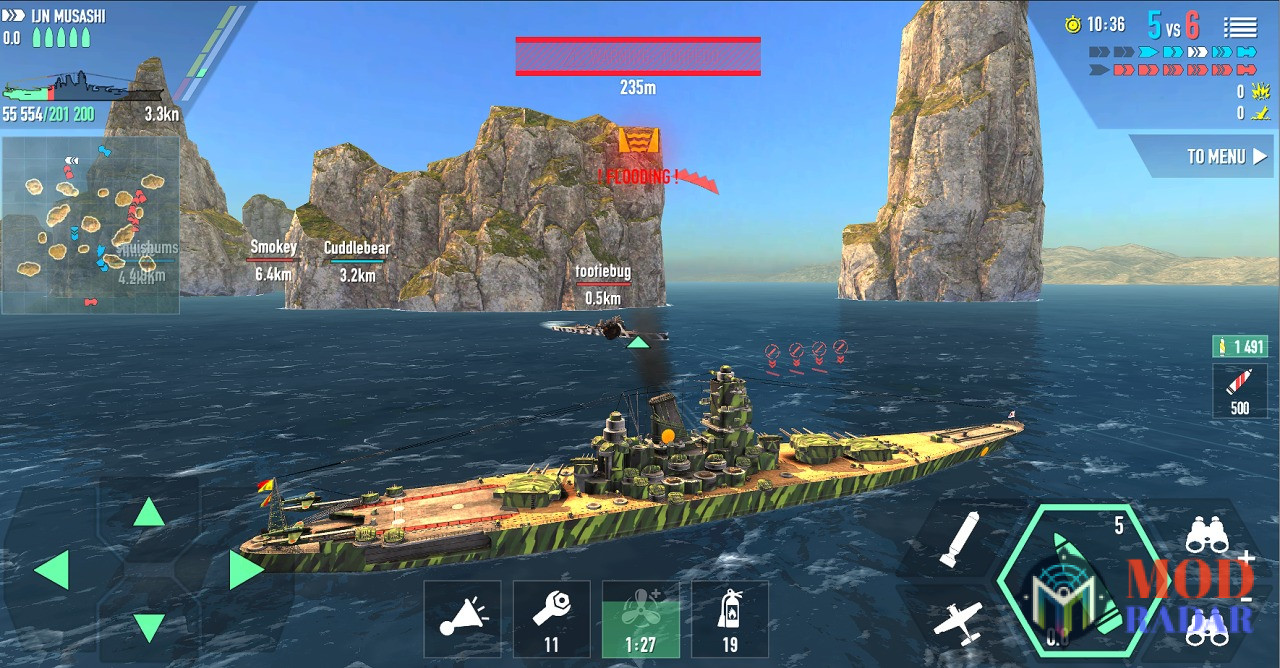 Lối chơi chiến thuật kịch tính của Hack Battle Of Warships