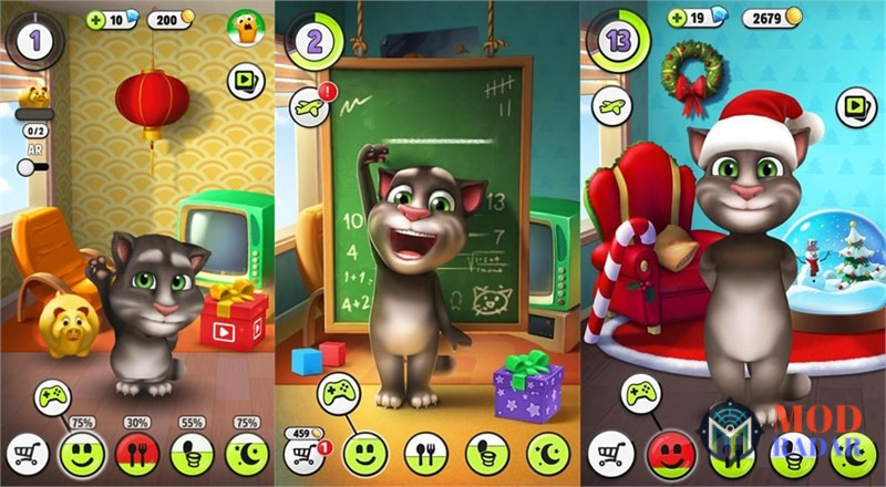 Lối chơi độc đáo của Hack my talking tom 2 