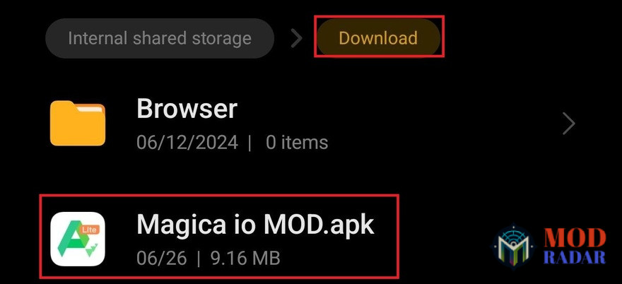 instal magica io mod apk