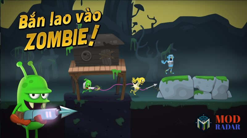 Người chơi sẽ dùng nhiều vũ khí đa dạng để bắt zombie